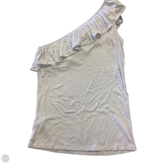Top Sleeveless By Loft In White, Size: S