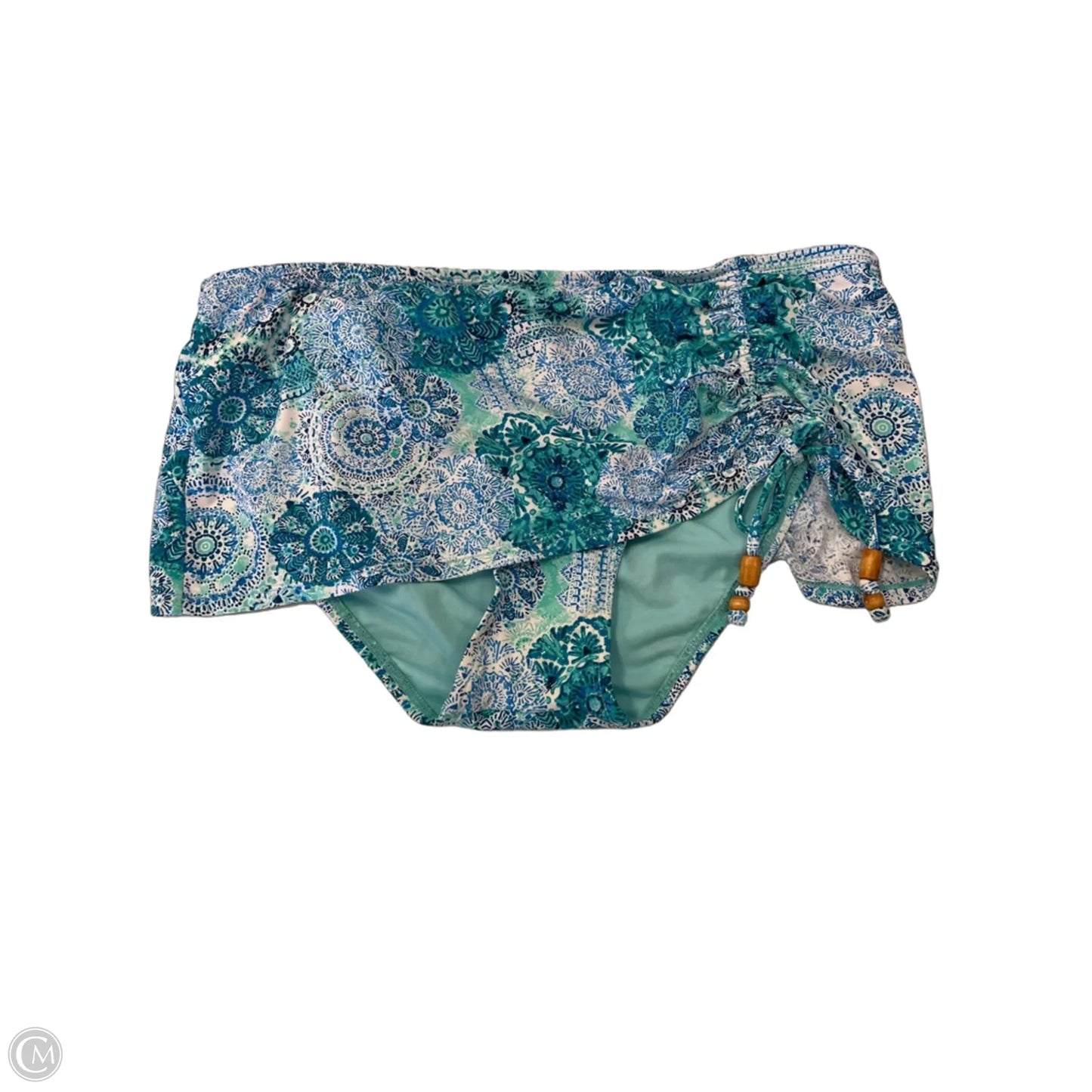 Swimsuit Bottom By Bleu In Blue, Size: 6
