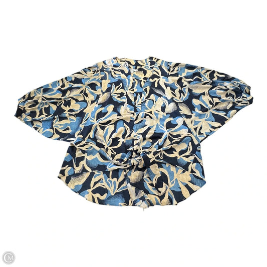 Blouse 3/4 Sleeve By Chicos In Multi-colored, Size: L
