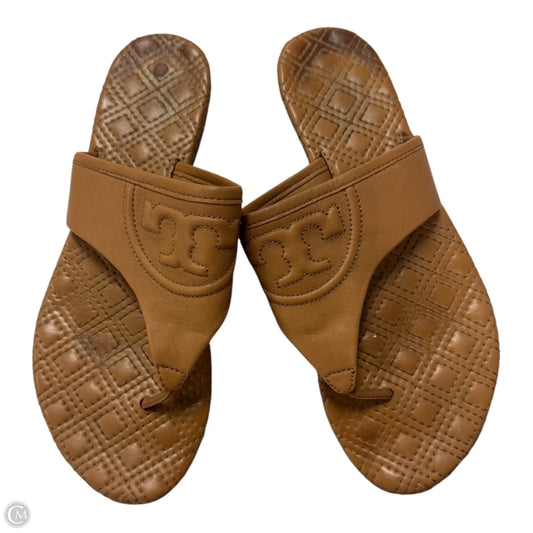 Shoes Designer By Tory Burch In Tan, Size: 9