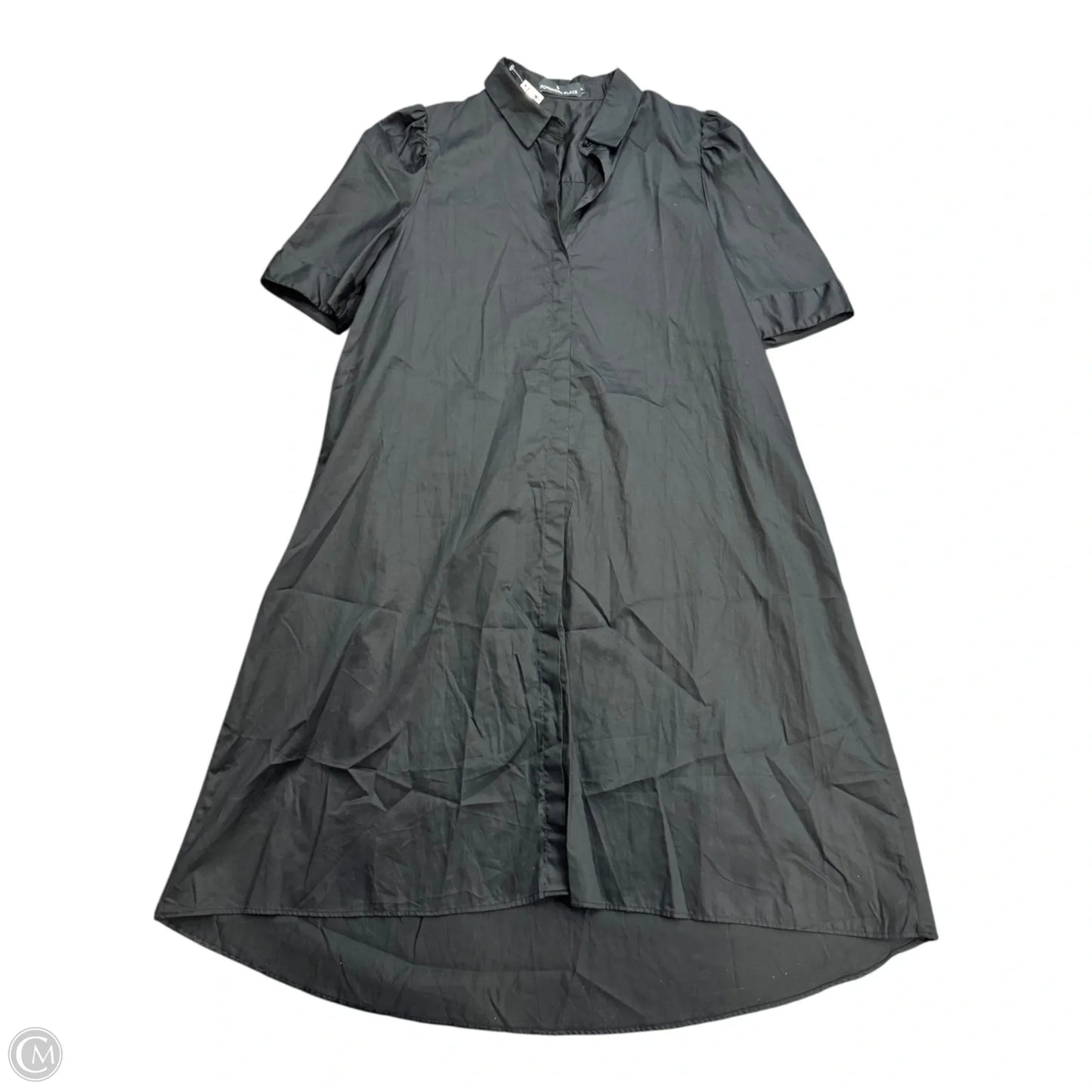 Dress Casual Midi By Pomander Place In Black, Size: Xl