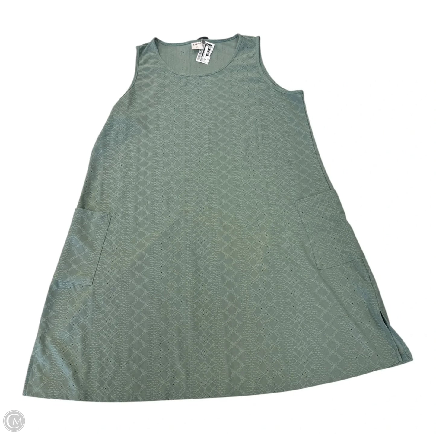 Dress Casual Short By Bl-nk In Green, Size: Xl