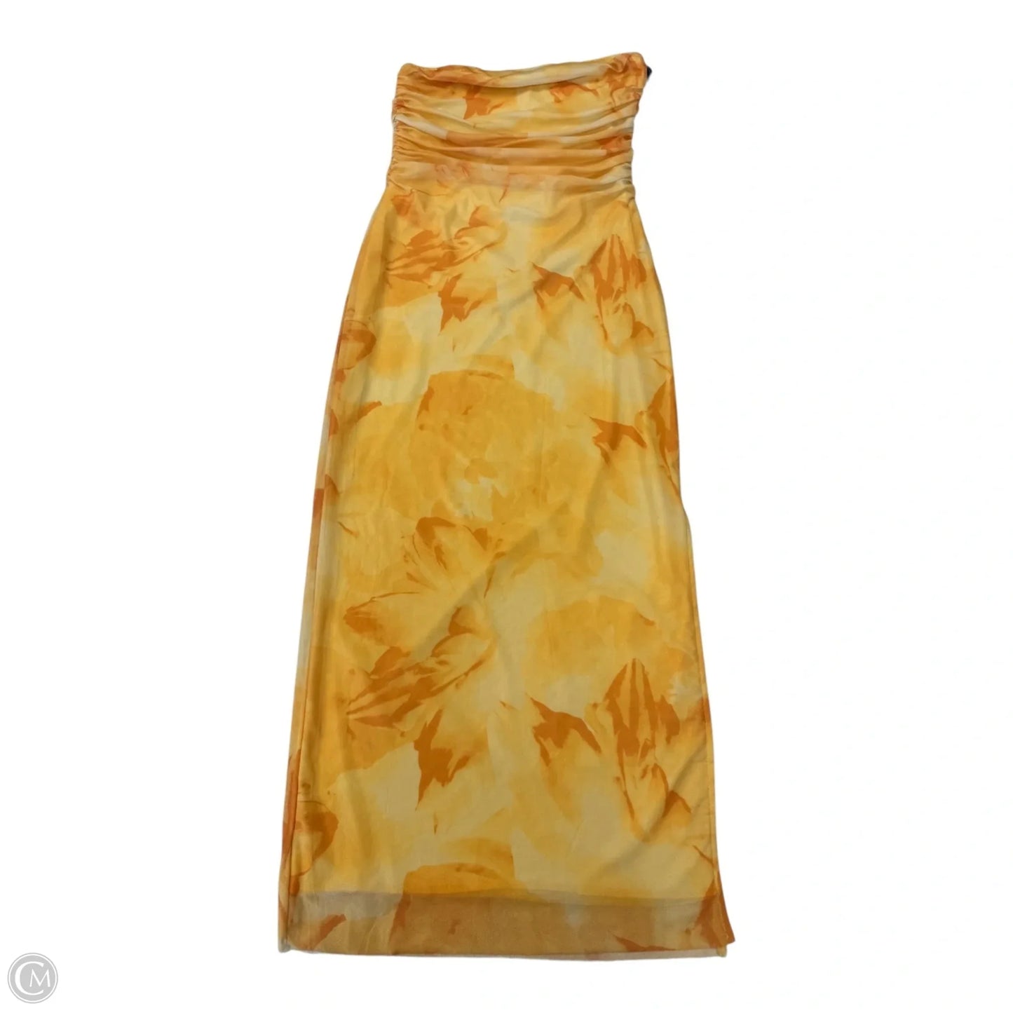 Dress Casual Maxi By Clothes Mentor In Yellow, Size: S