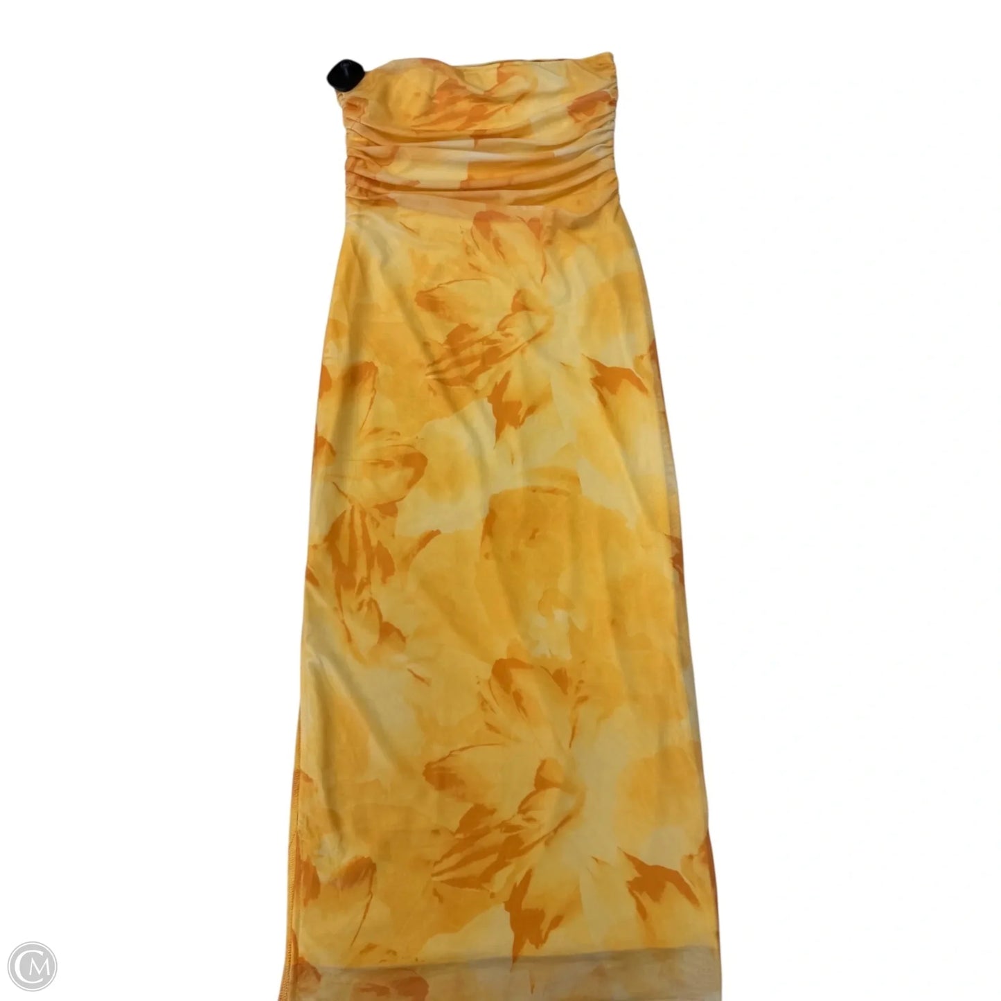 Dress Casual Maxi By Clothes Mentor In Yellow, Size: S