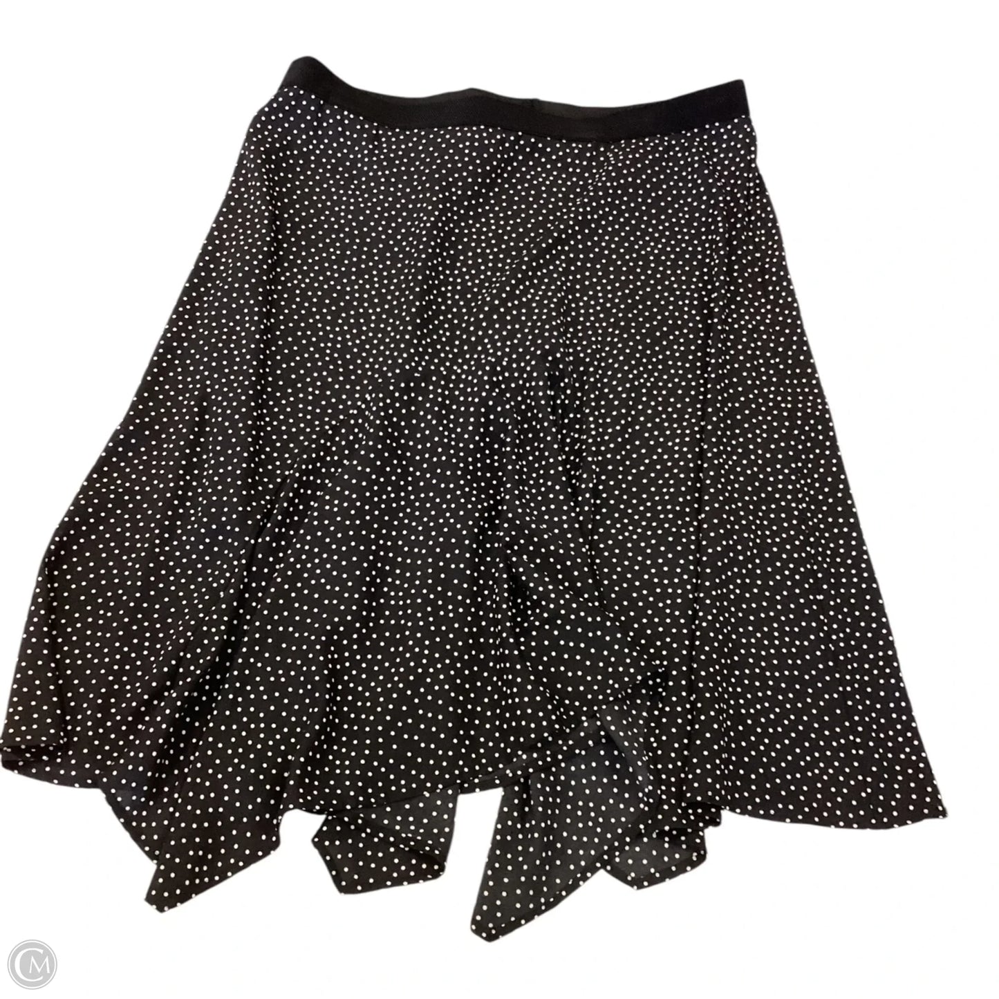Skirt Maxi By Clothes Mentor In Polkadot Pattern, Size: Xxl