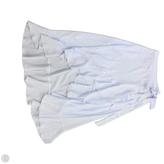 Swimwear Cover-up By Clothes Mentor In White