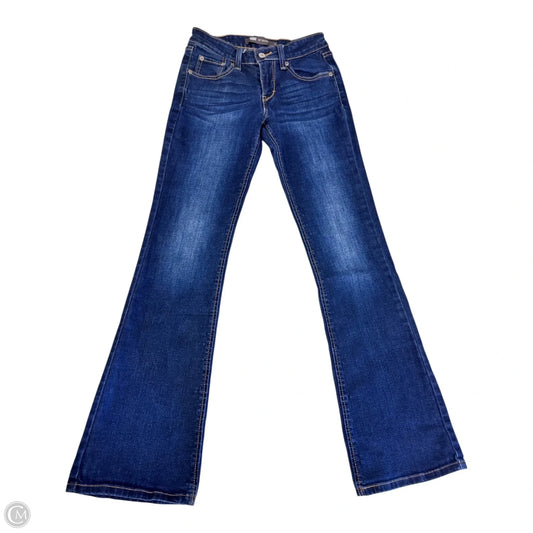 Jeans Boot Cut By Levis In Blue, Size: 0