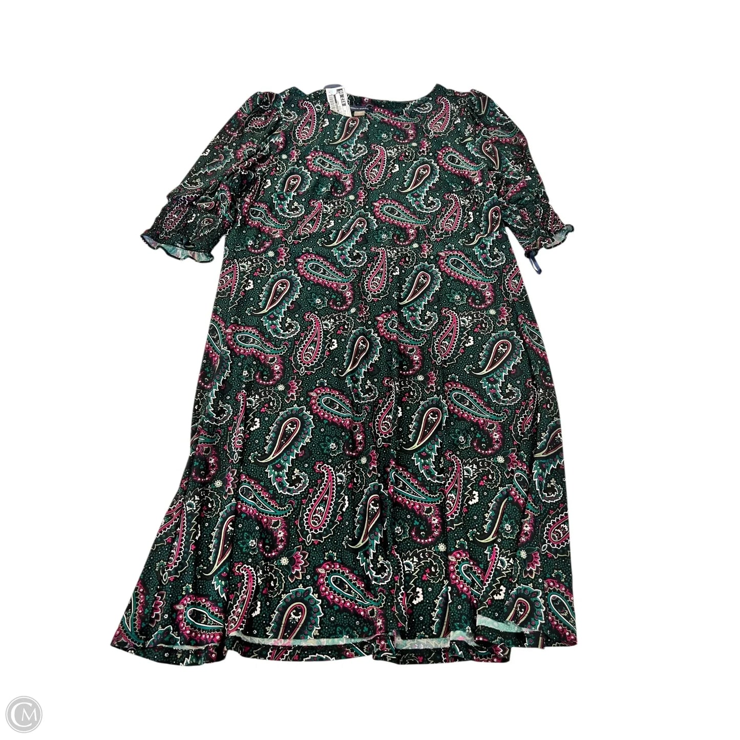 Dress Casual Short By Tommy Hilfiger In Paisley Print, Size: 14