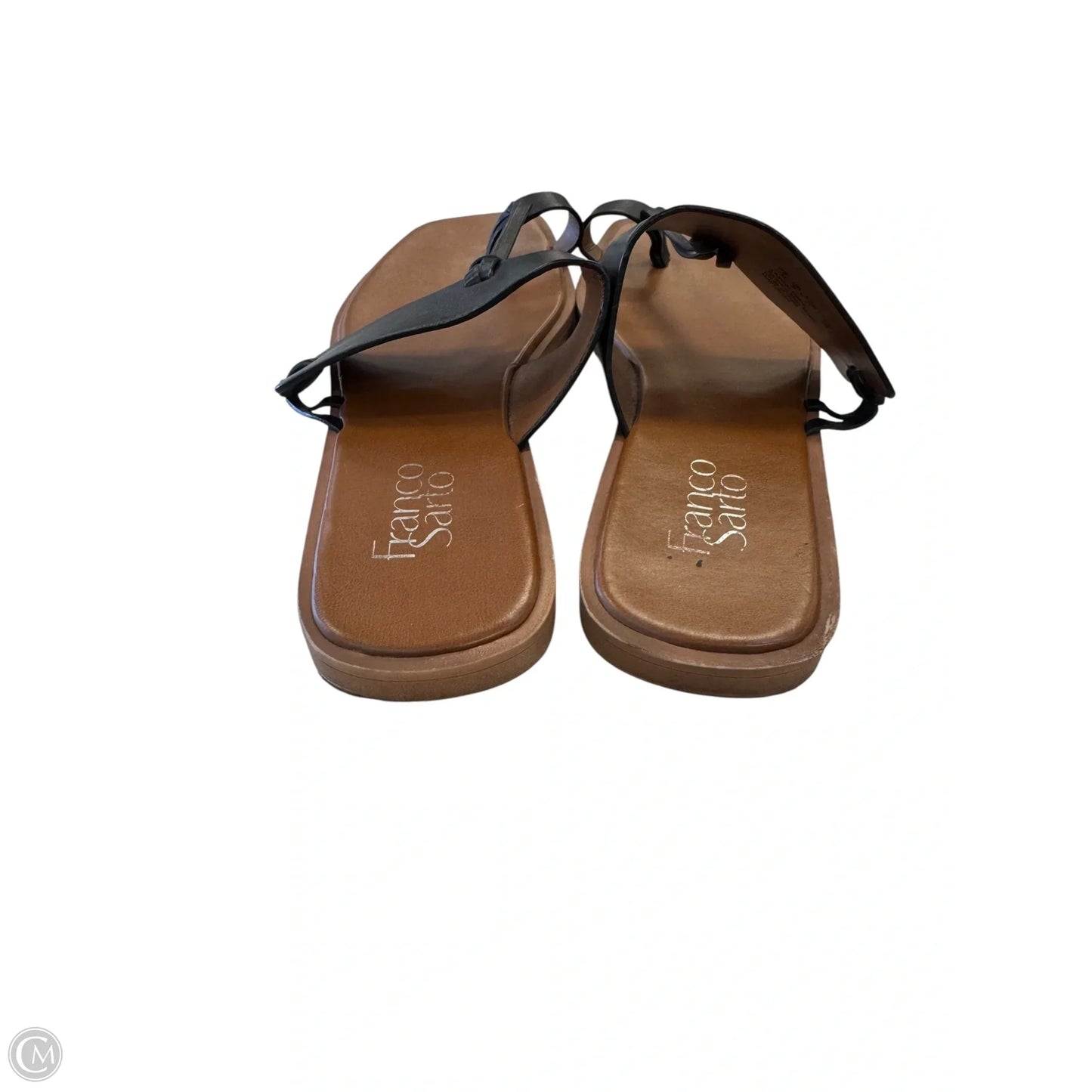 Sandals Flats By Franco Sarto In Black, Size: 11