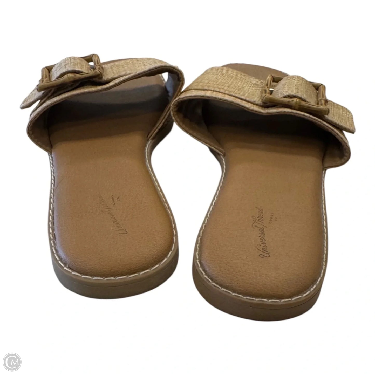 Sandals Flats By Universal Thread In Brown, Size: 7.5