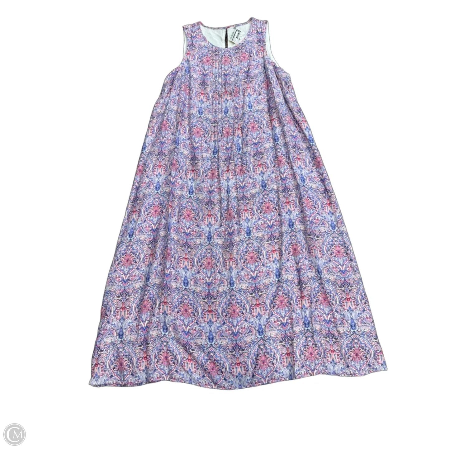 Dress Casual Maxi By J. Jill In Paisley Print, Size: Lp