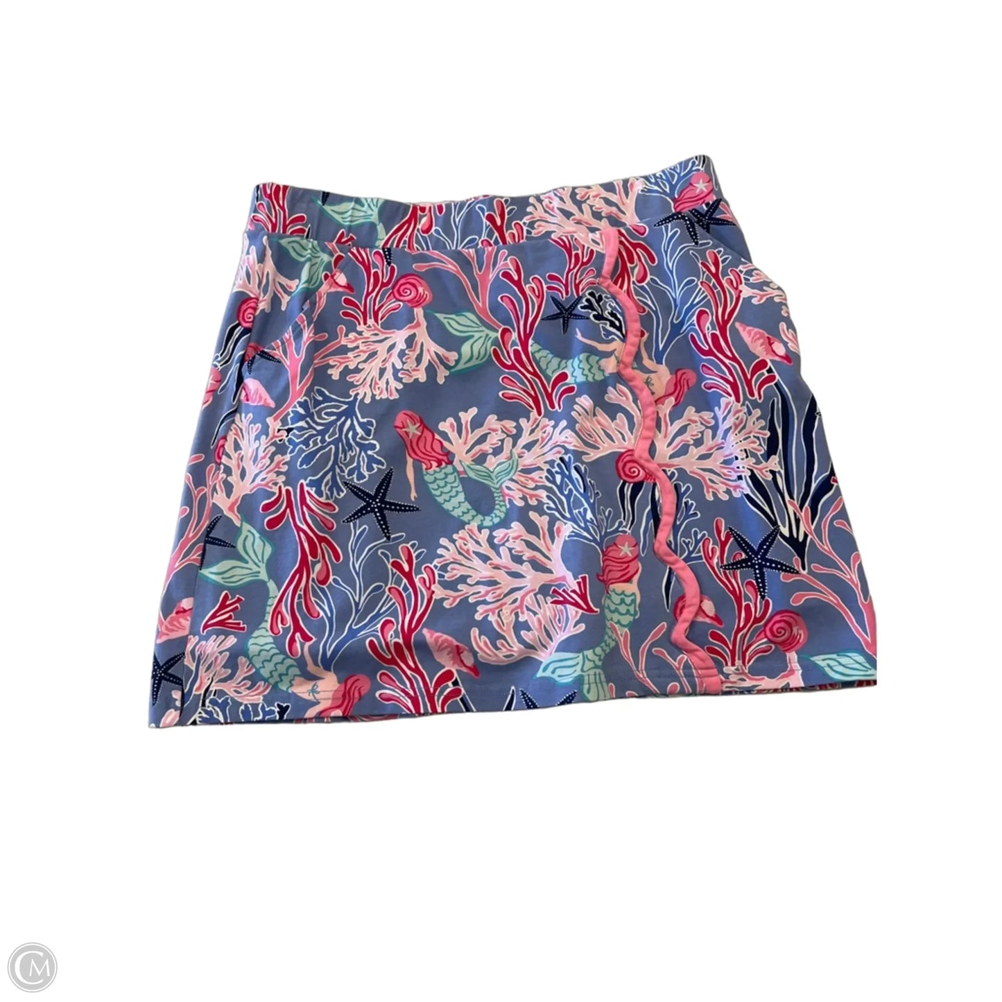 Skort By Clothes Mentor In Tropical Print, Size: L