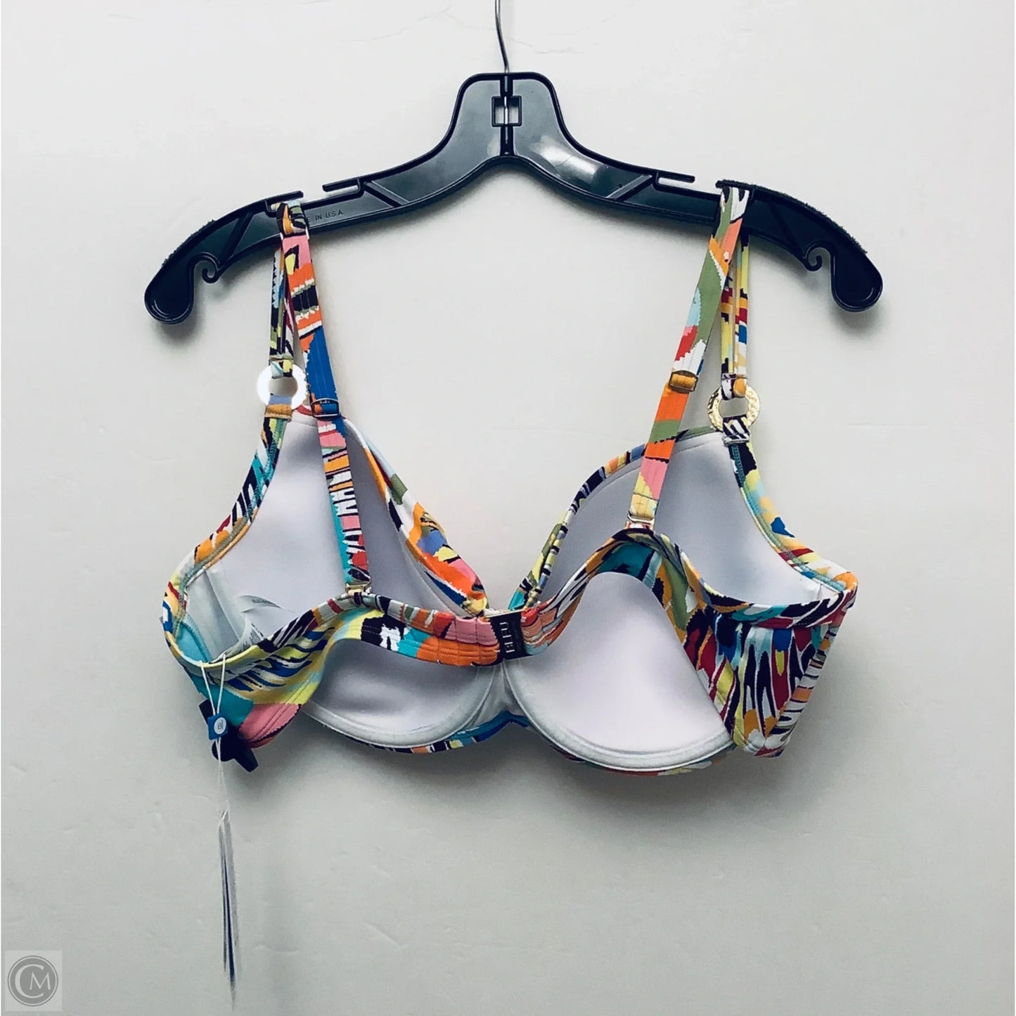 Swimsuit Top By Bleu In Multi-colored, Size: L