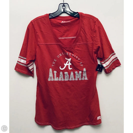 Top Short Sleeve Basic By Russel Athletic In Red, Size: Xl