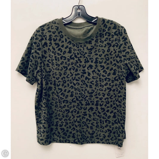 Top Short Sleeve By Clothes Mentor In Green, Size: L