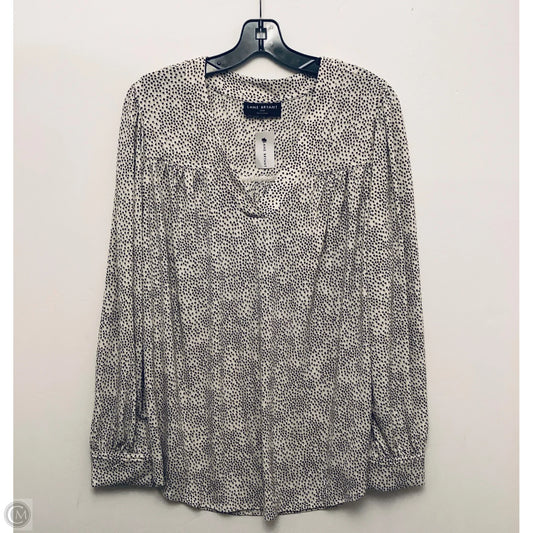 Top Long Sleeve By Lane Bryant In Beige, Size: L