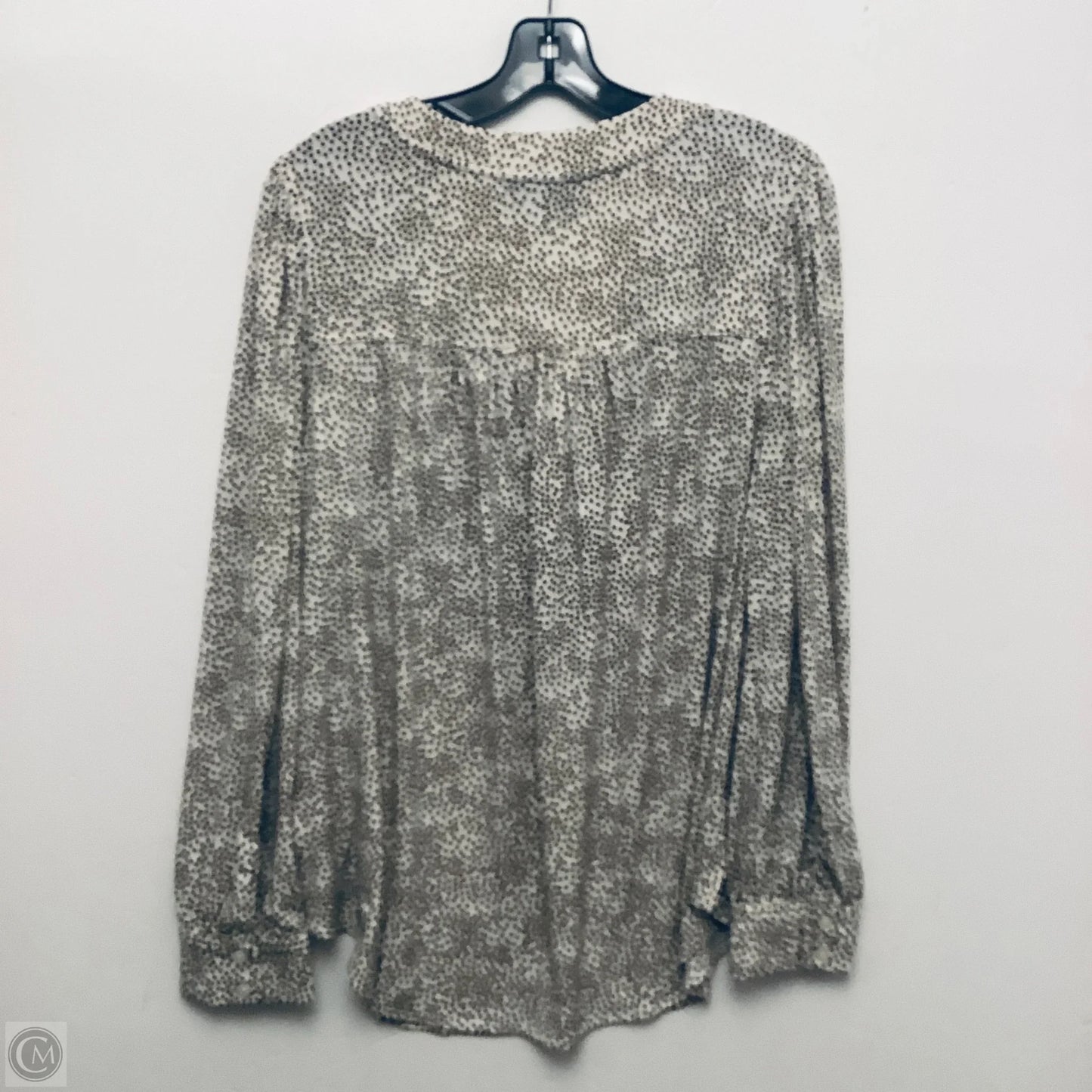 Top Long Sleeve By Lane Bryant In Beige, Size: L