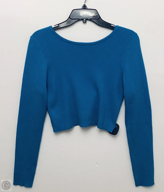 Sweater By Clothes Mentor In Blue, Size: M