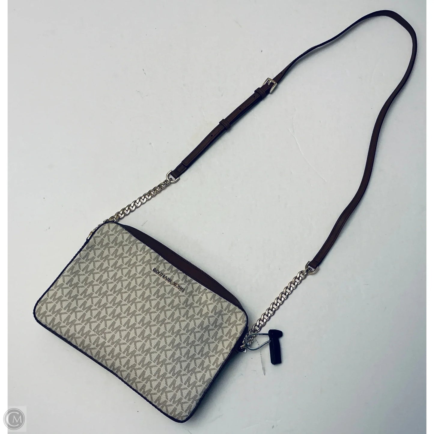 Crossbody Designer By Michael Kors, Size: Large