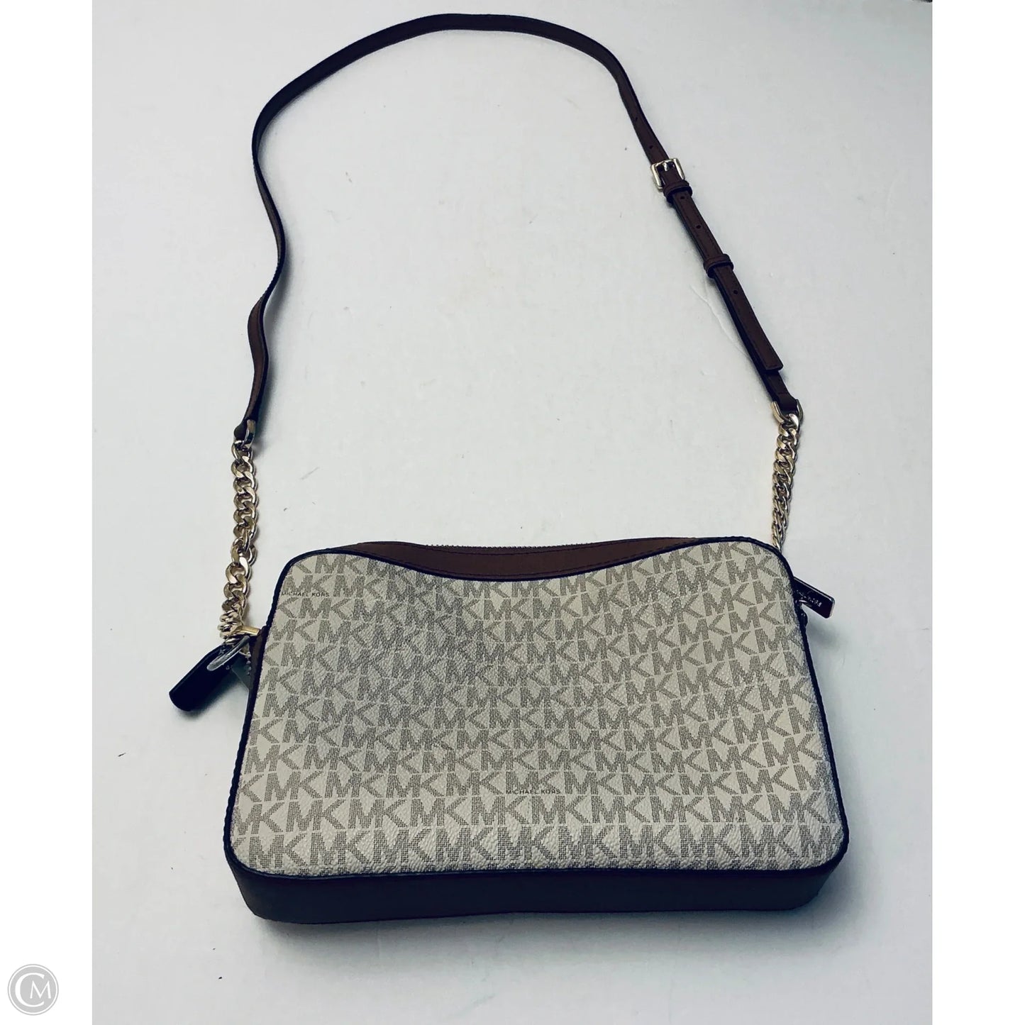 Crossbody Designer By Michael Kors, Size: Large