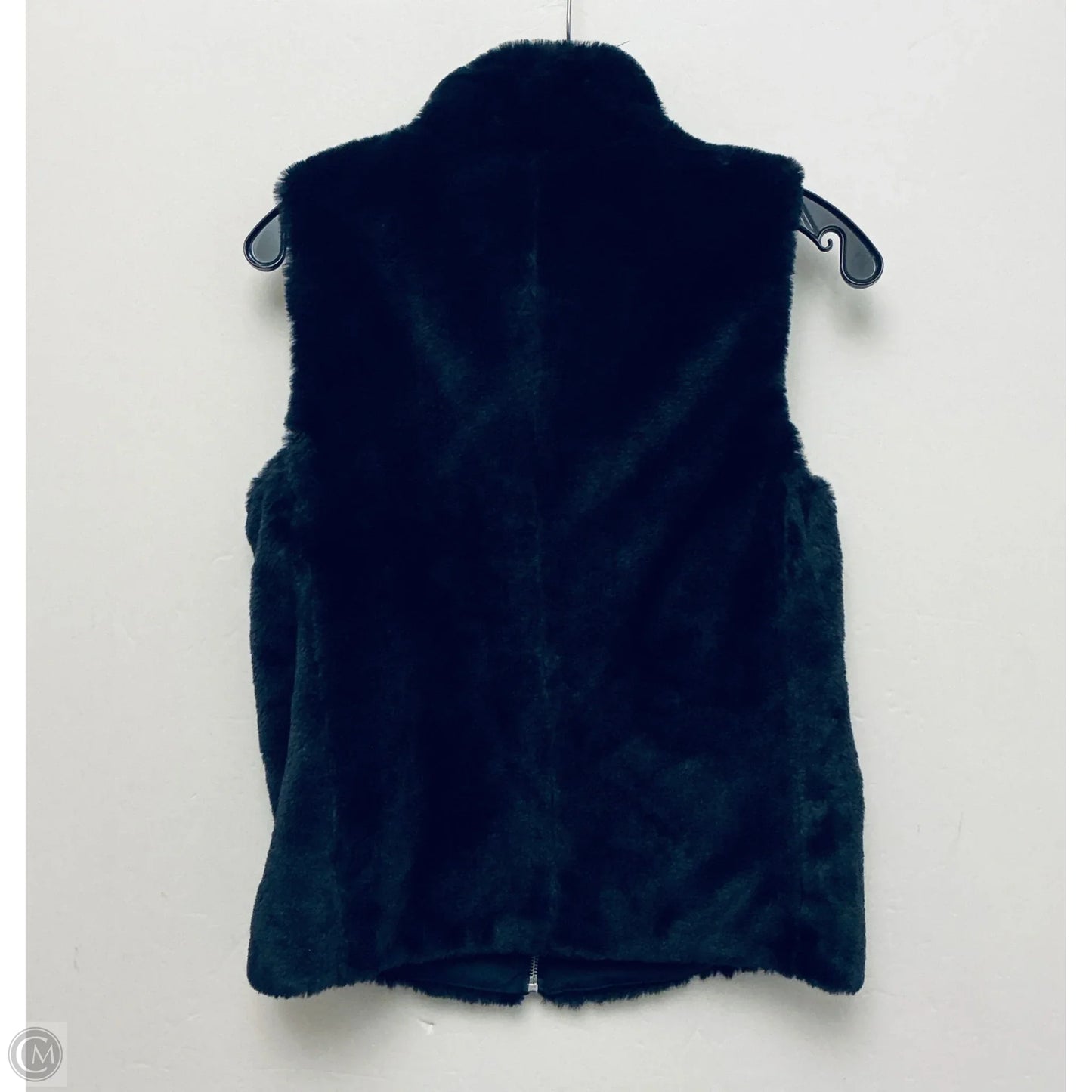 Vest Faux Fur & Sherpa By J. Crew In Navy, Size: Xs
