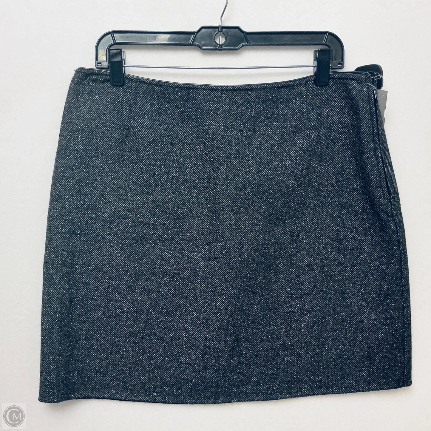 Skirt Suit 2pc By Elie Tahari In Grey, Size: Xl