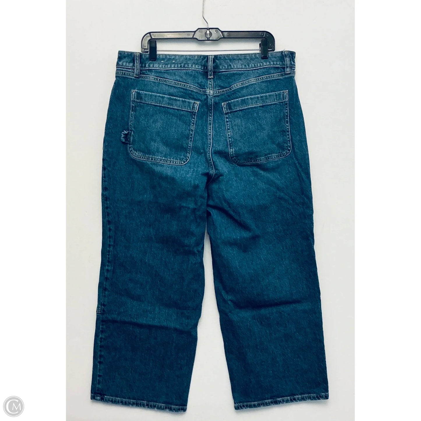 Jeans Wide Leg By Lane Bryant In Blue Denim, Size: 16