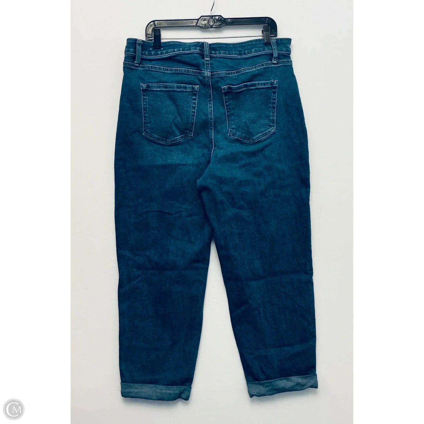 Jeans Straight By Lane Bryant In Blue Denim, Size: 14