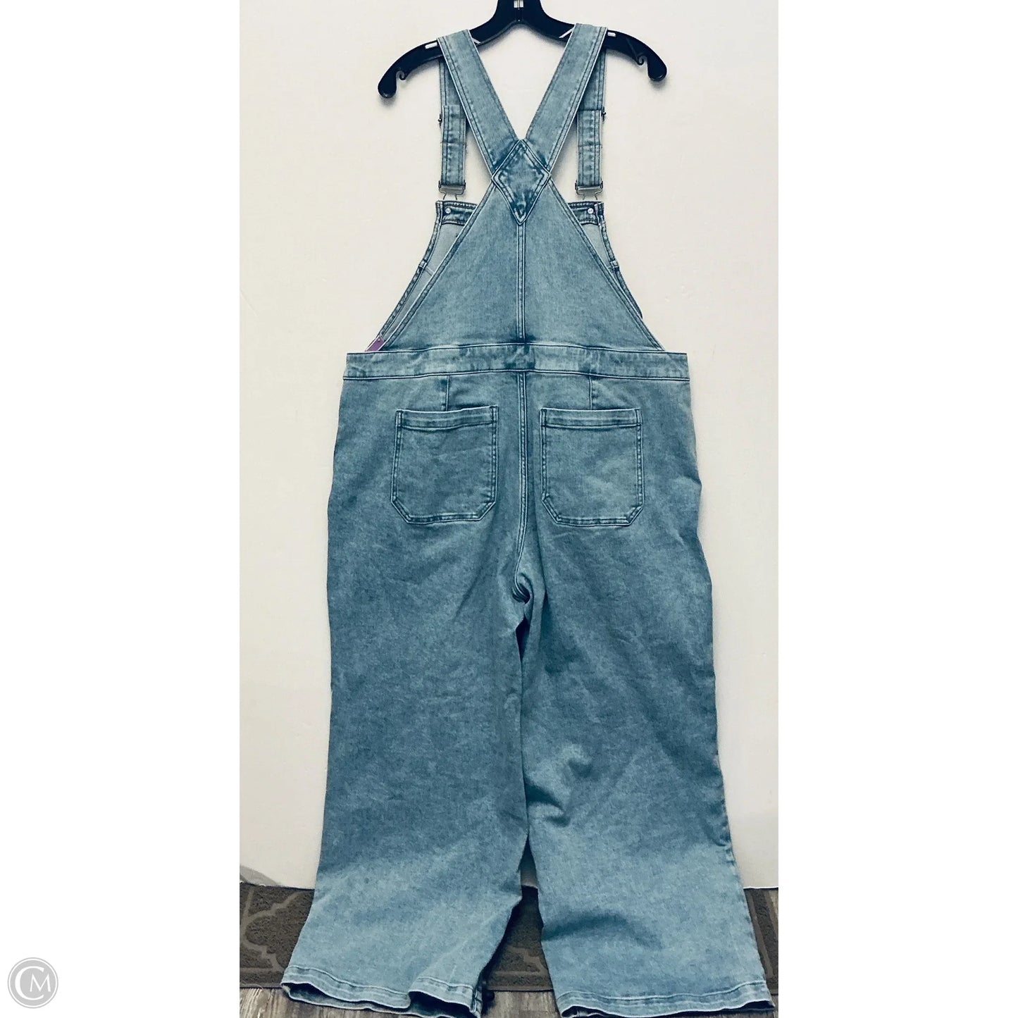 Overalls By Lane Bryant In Blue Denim, Size: 18