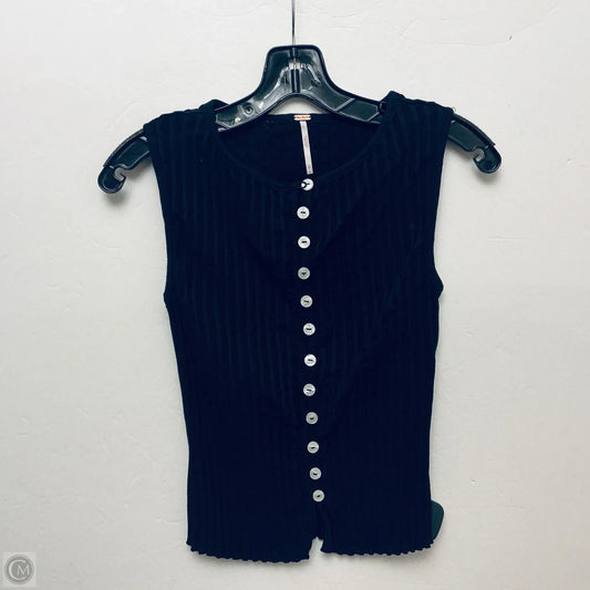 Top Sleeveless By Free People In Black, Size: S