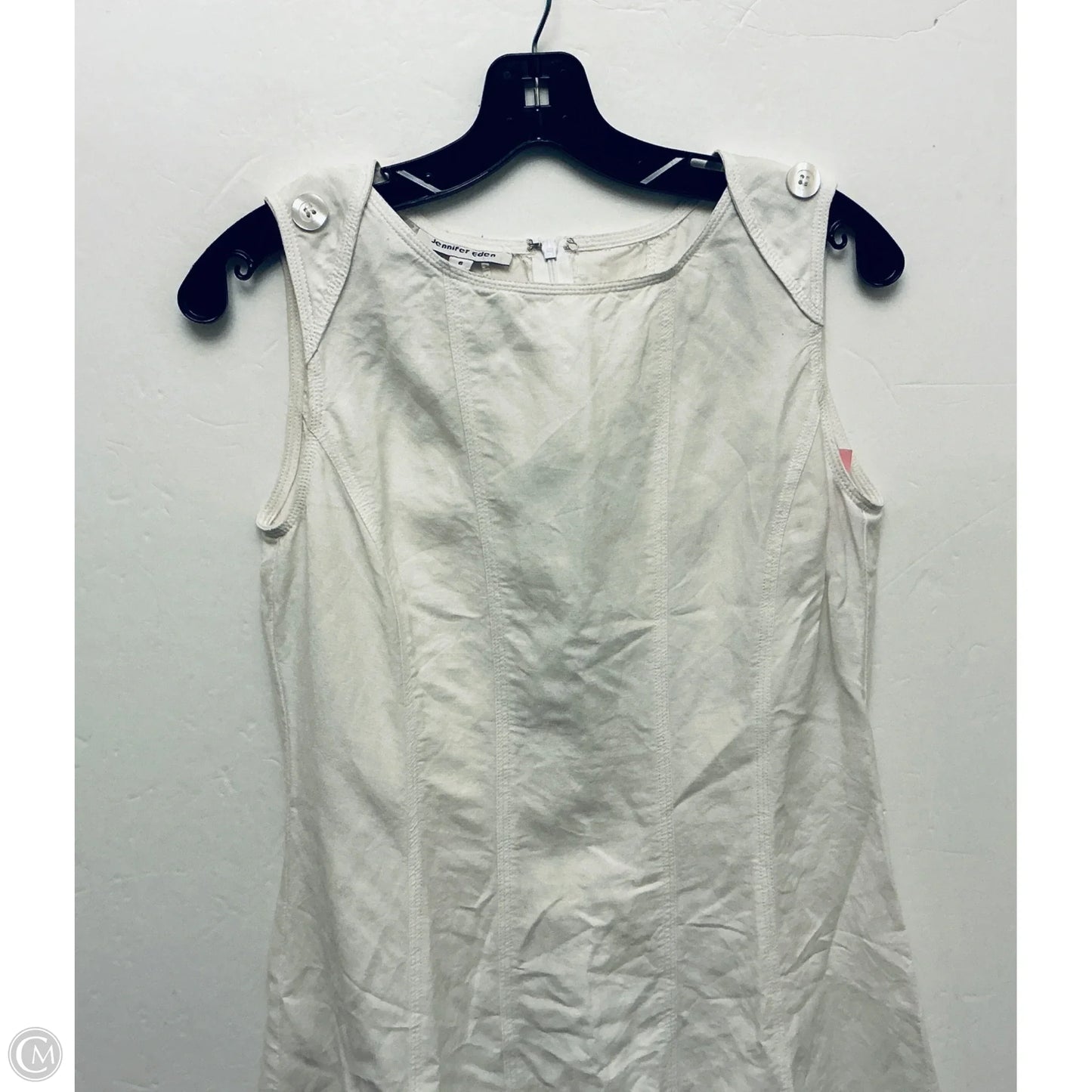 Dress Casual Short By Clothes Mentor In White, Size: S