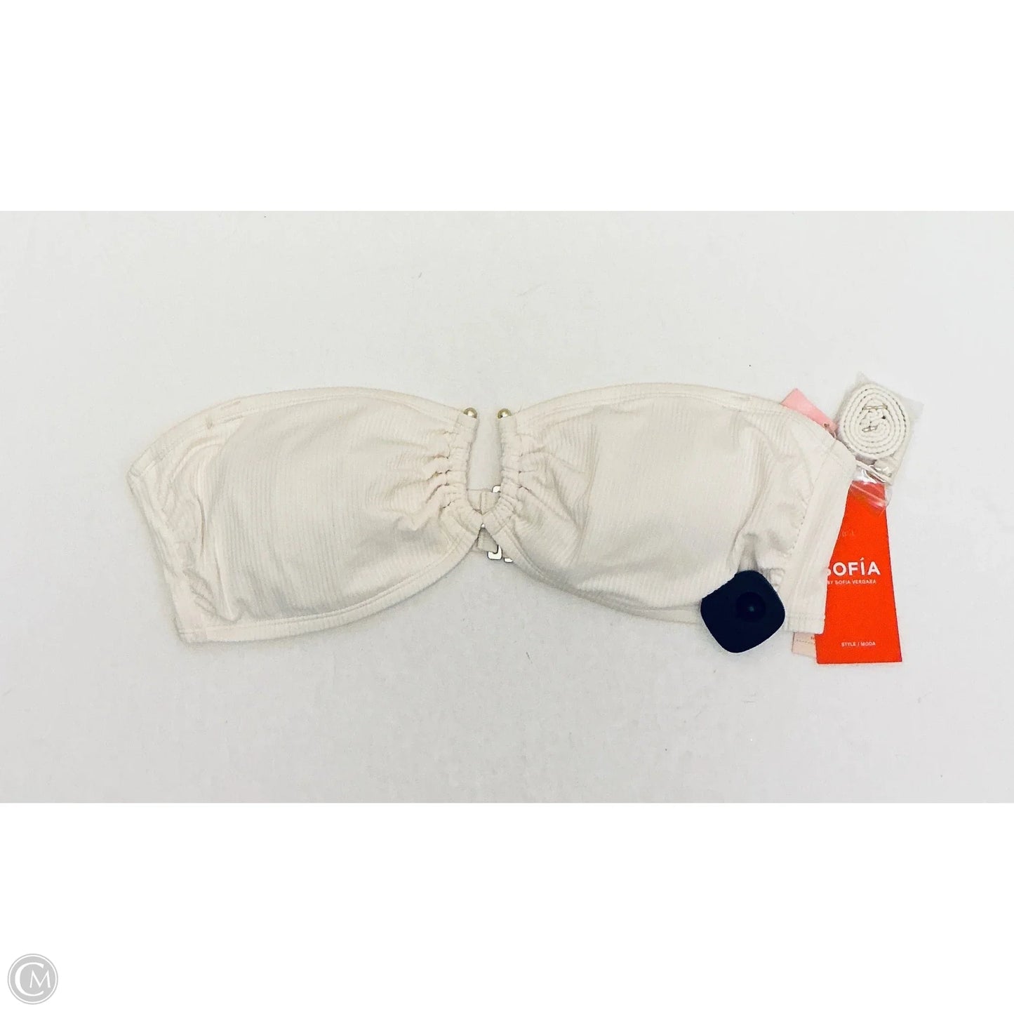 Swimsuit 2pc By Sofia By Sofia Vergara In Cream, Size: Xl