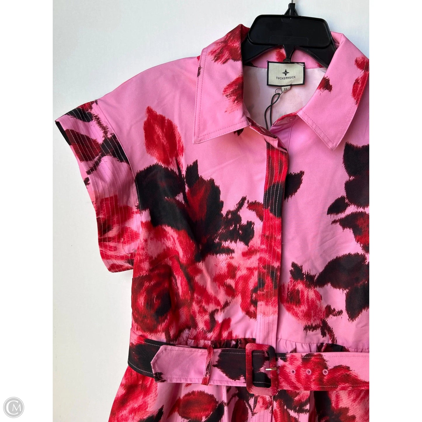 Dress Casual Short By Tuckernuck In Pink, Size: Xl