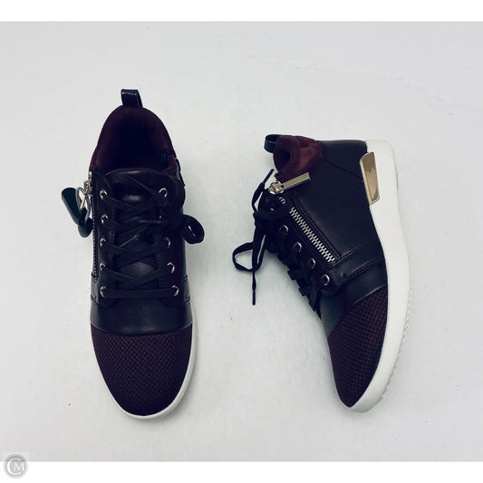 Shoes Sneakers By Aldo In Maroon, Size: 8