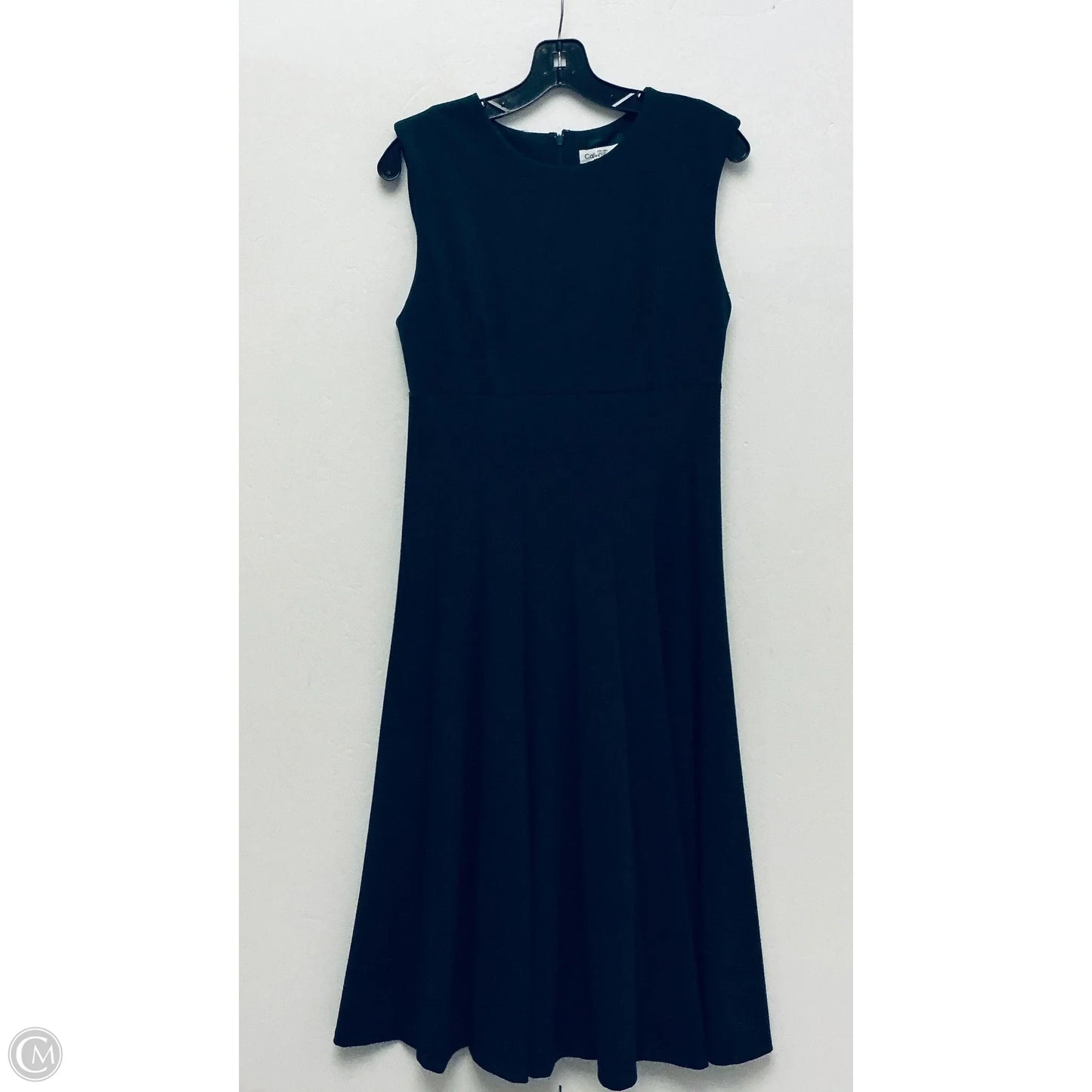 Dress Casual Maxi By Calvin Klein In Green, Size: 8