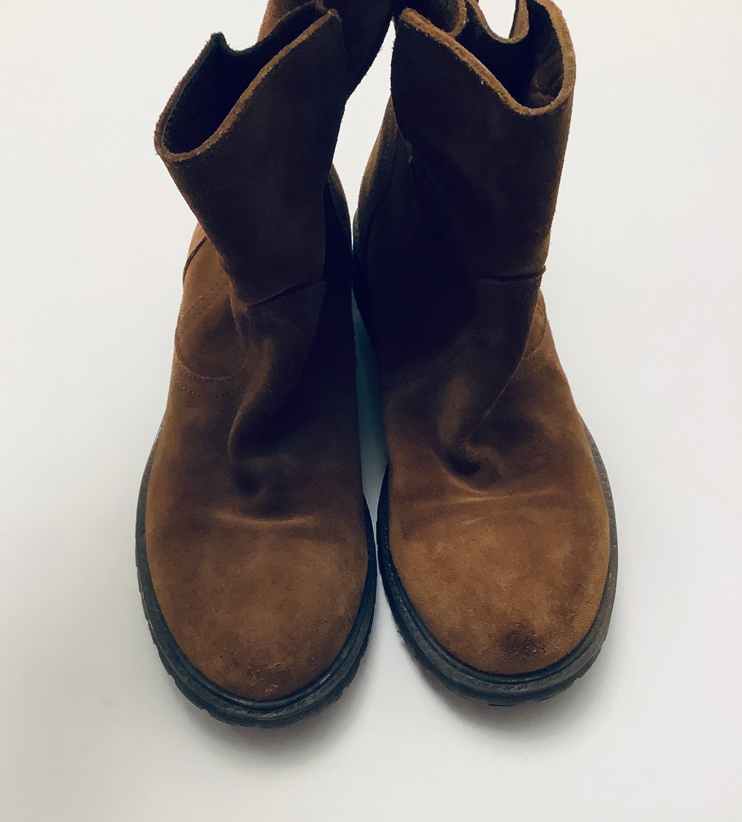 Boots Leather By Buffalo David Bitton In Brown, Size: 6.5