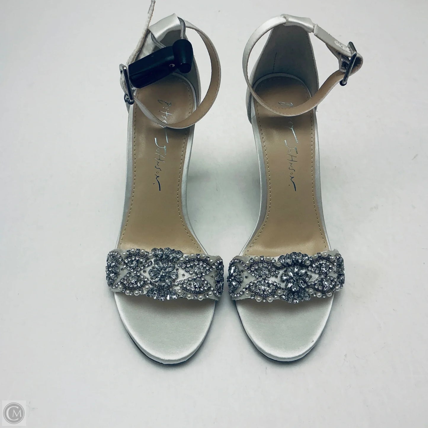 Shoes Heels Stiletto By Betsey Johnson In White, Size: 6.5