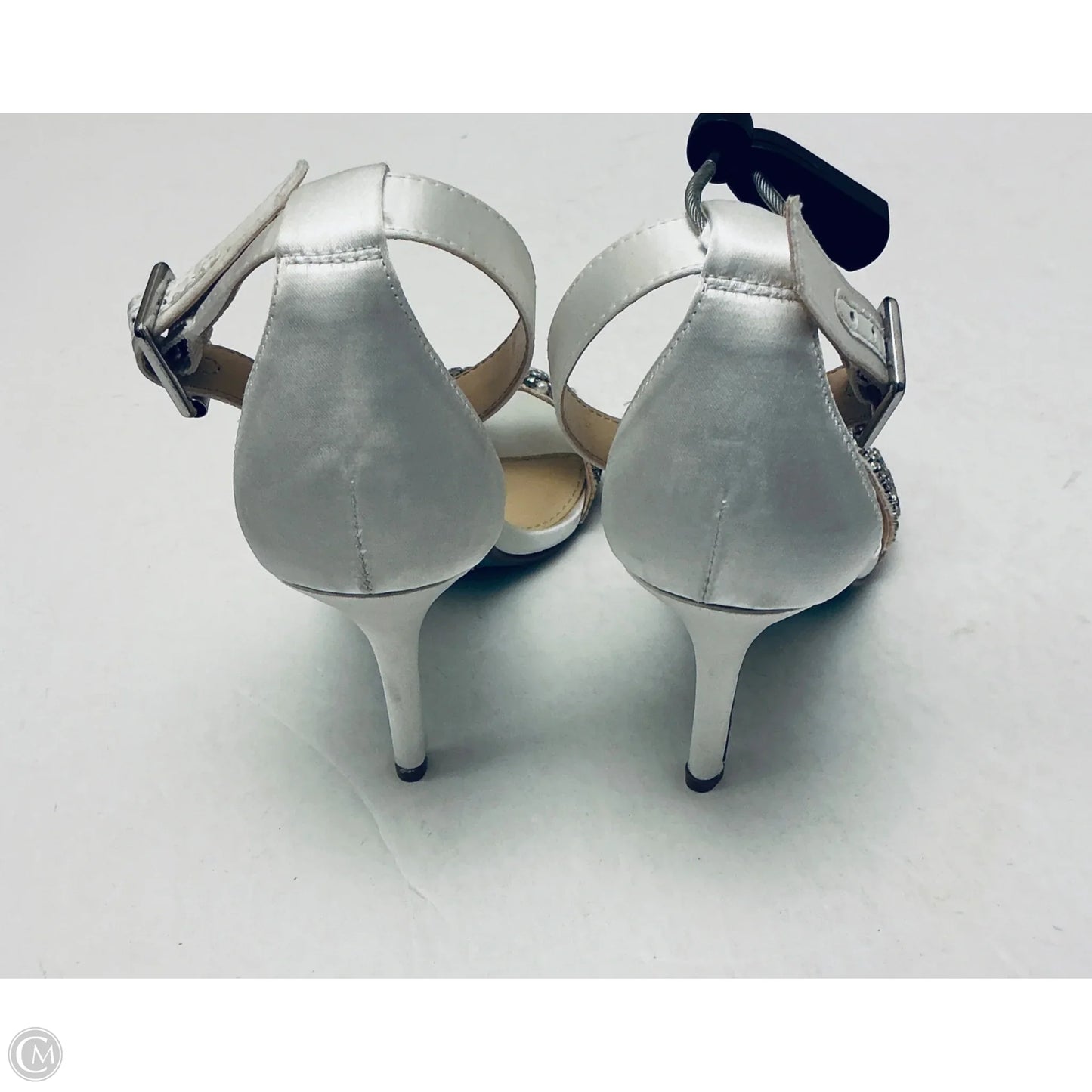 Shoes Heels Stiletto By Betsey Johnson In White, Size: 6.5