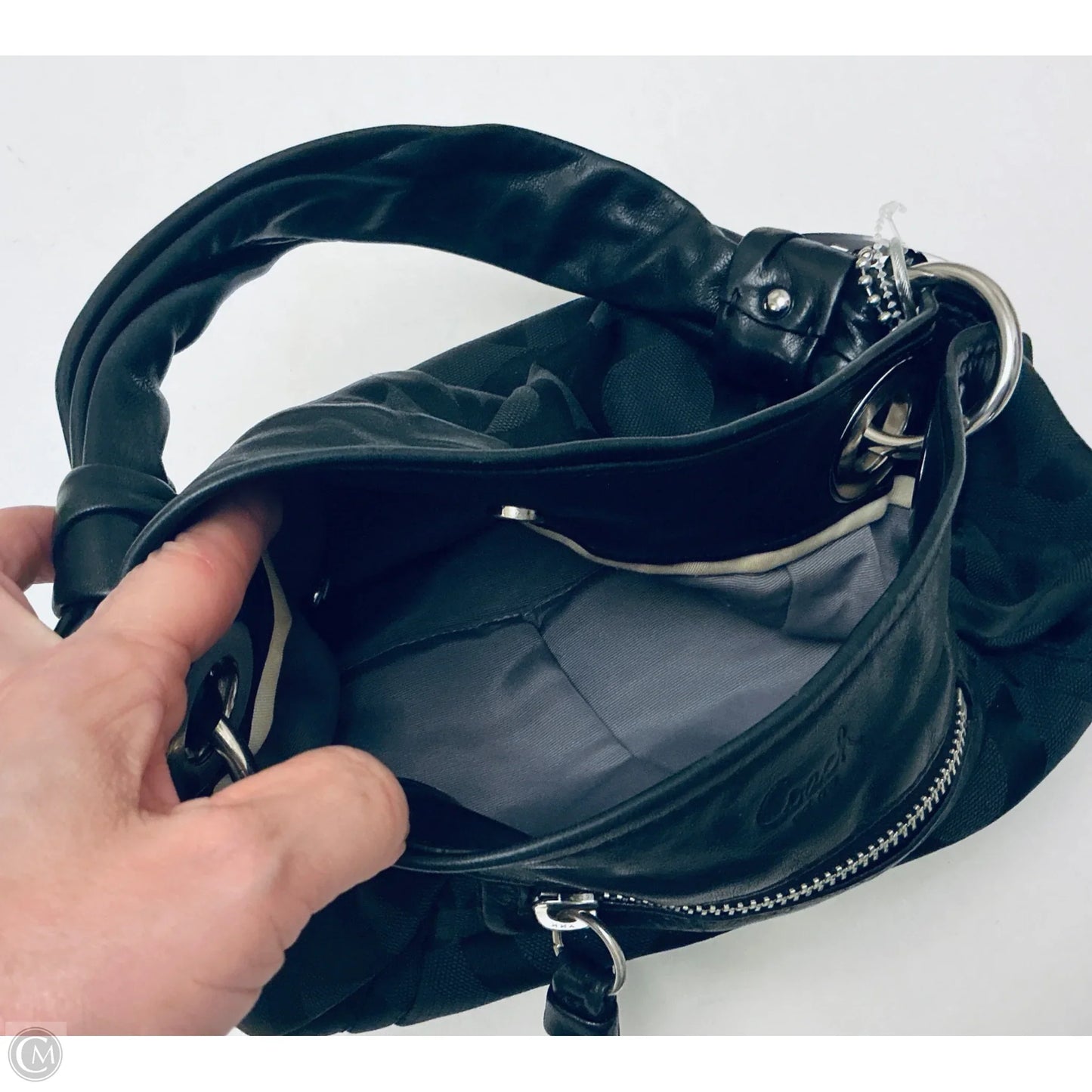 Handbag Designer By Coach, Size: Small