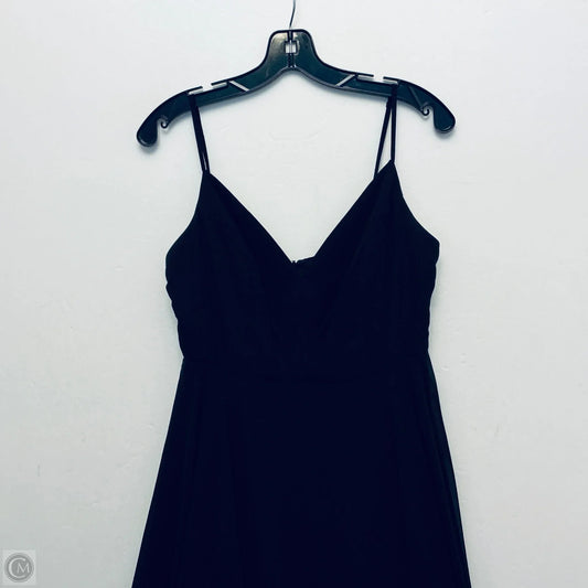 Dress Party Long By Nicole By Nicole Miller In Black, Size: 8