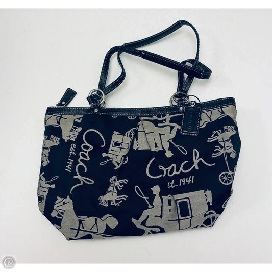 Handbag Designer By Coach, Size: Medium