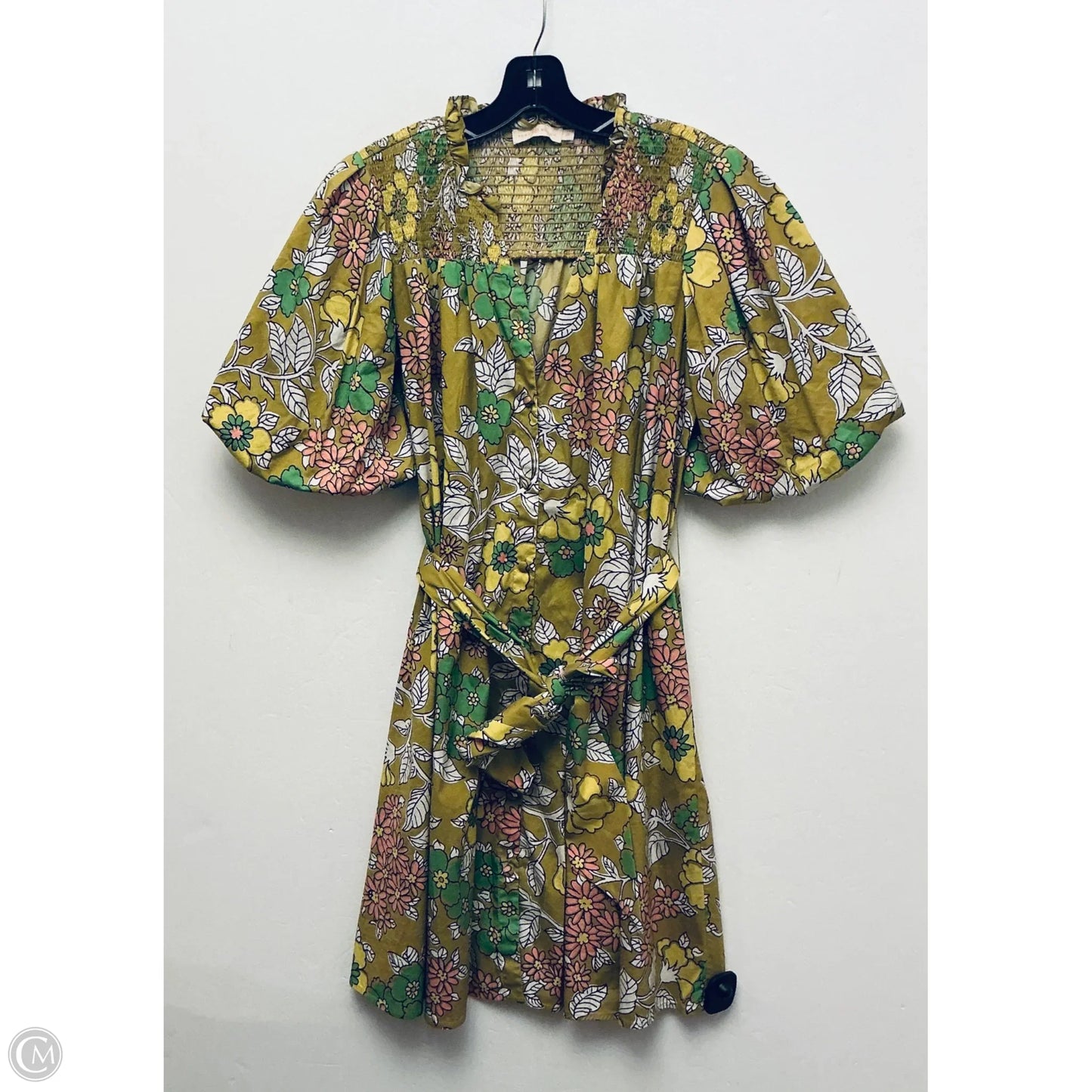 Dress Designer By Tory Burch In Yellow, Size: S