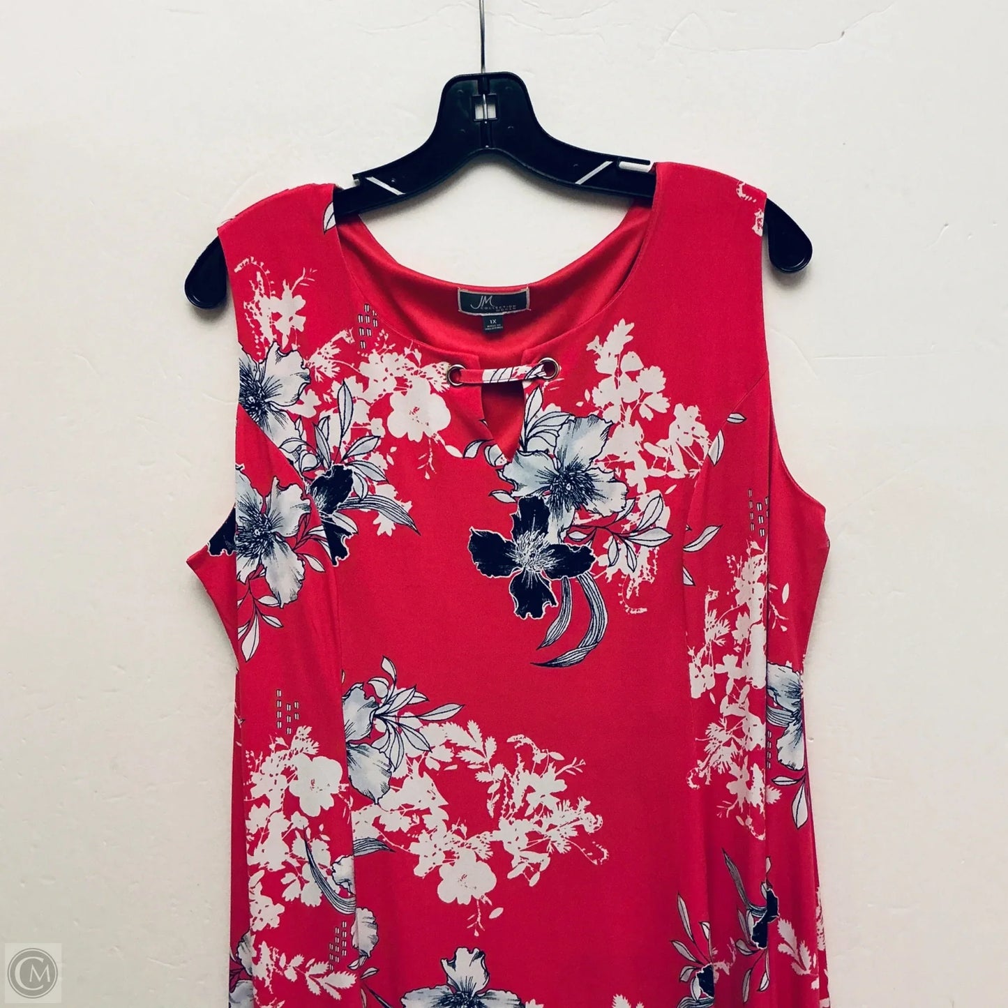 Dress Casual Midi By Jm Collections In Pink, Size: 1x