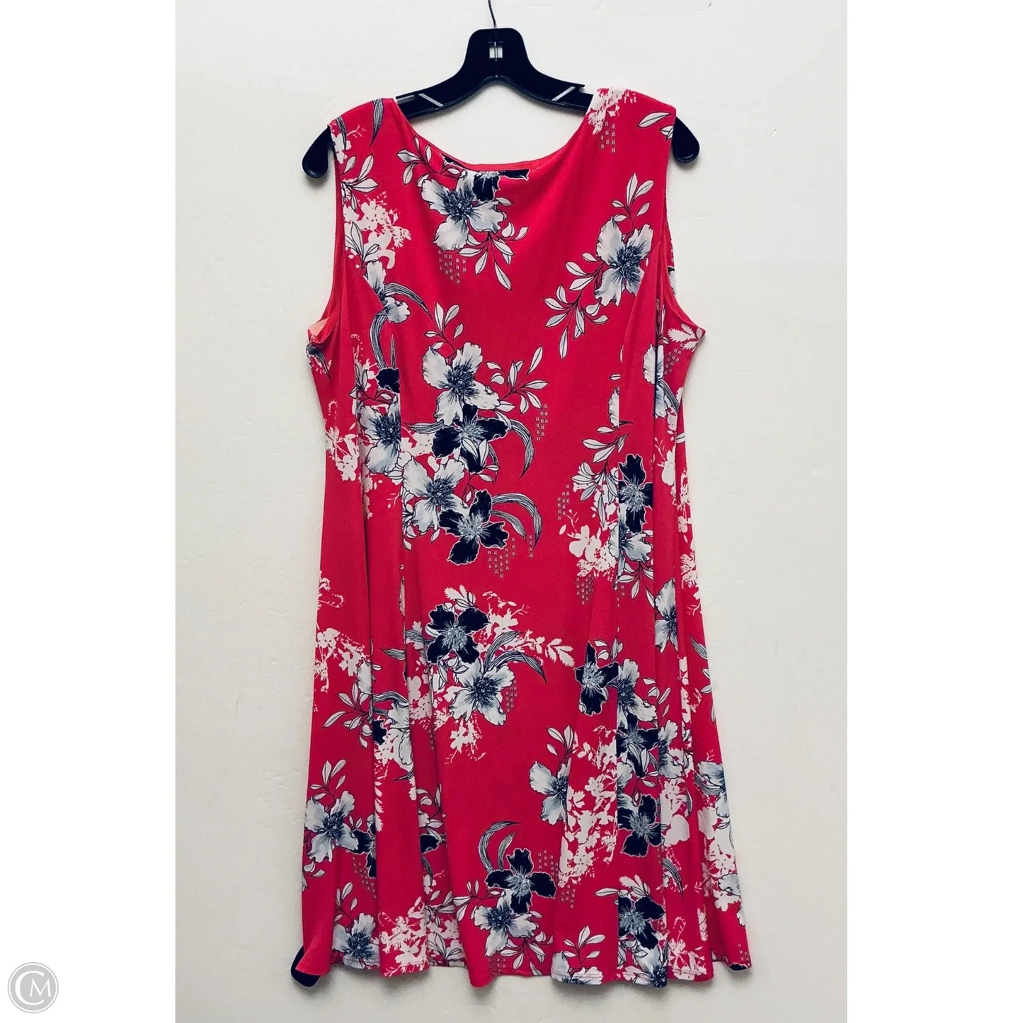 Dress Casual Midi By Jm Collections In Pink, Size: 1x