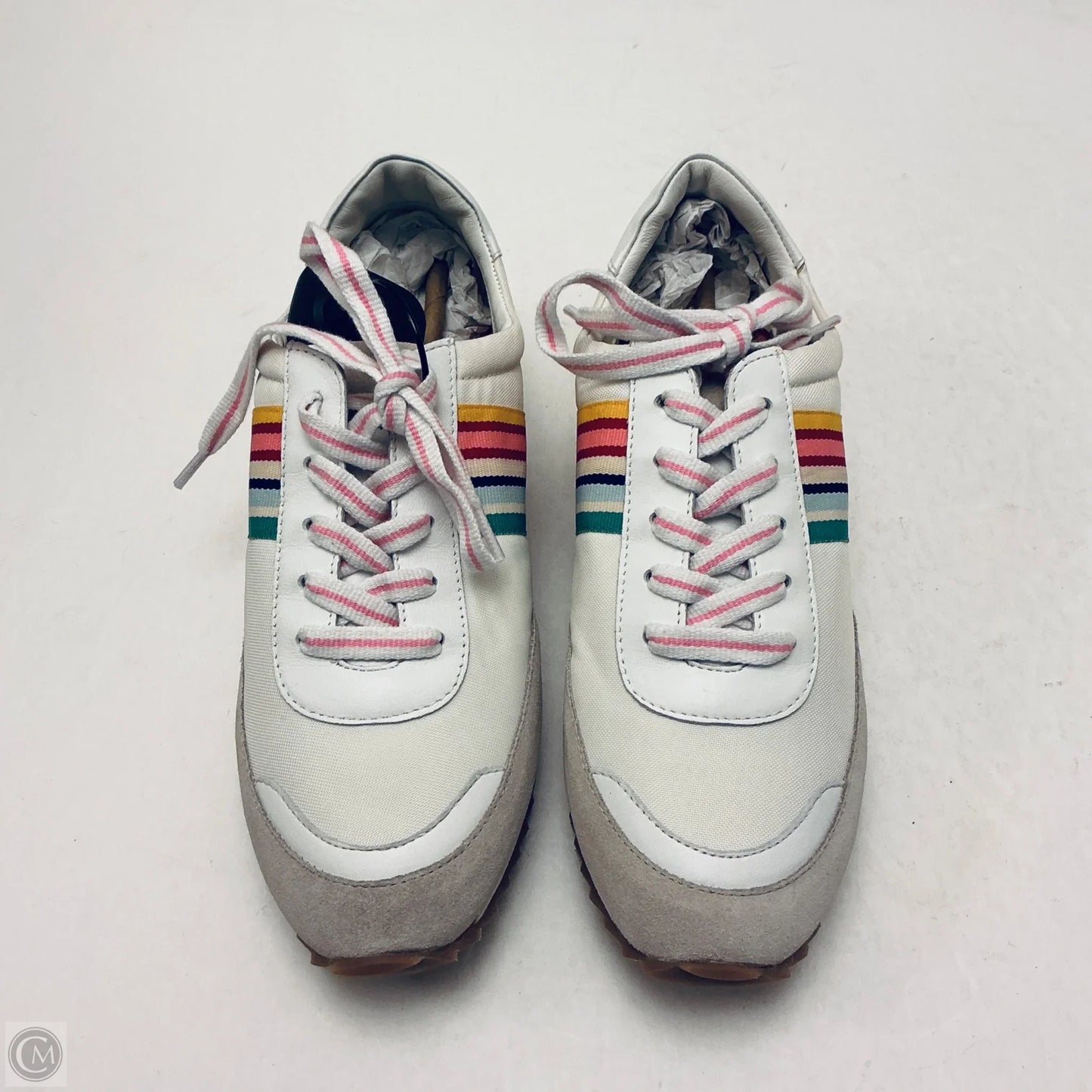 Shoes Sneakers By Boden In White, Size: 8.5