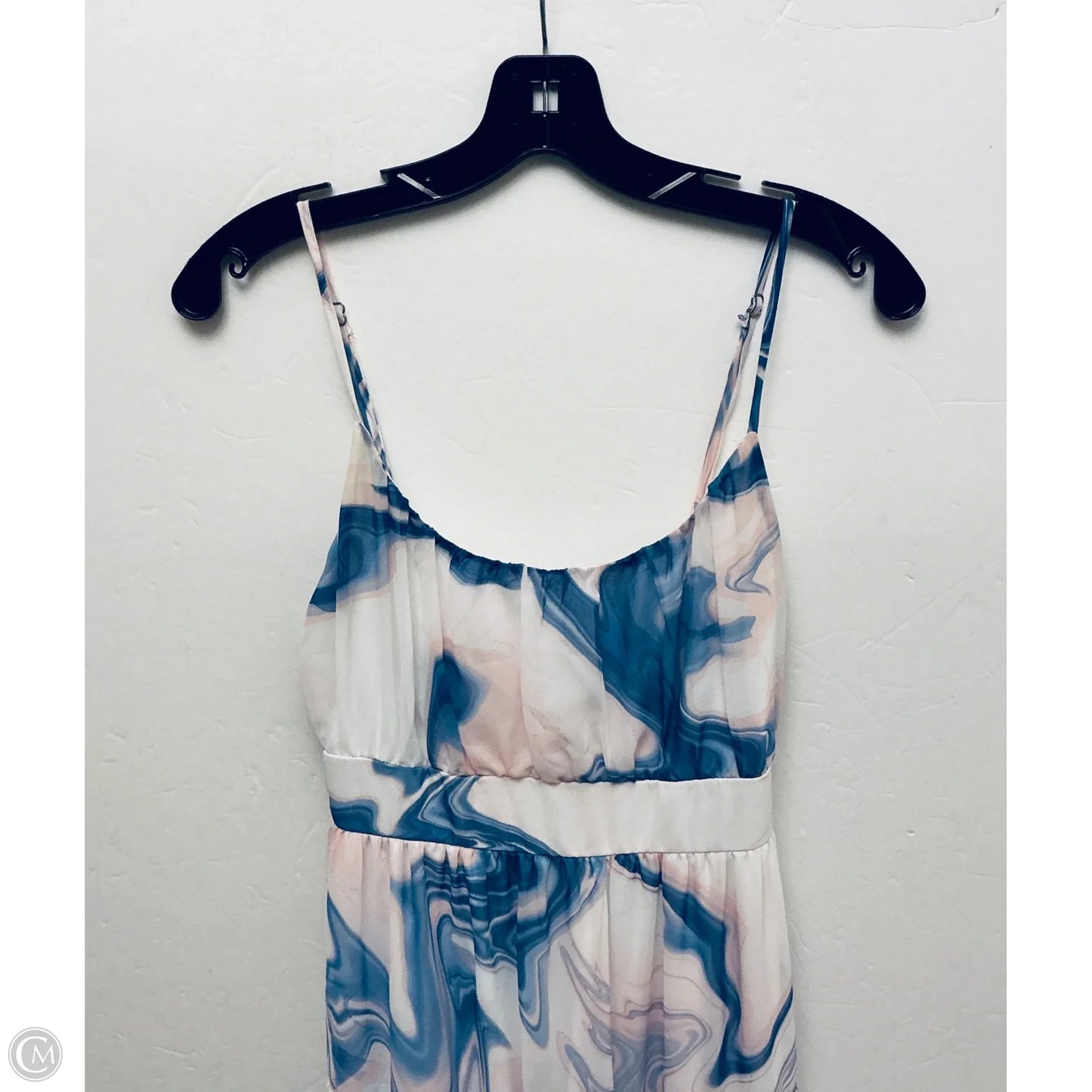 Dress Casual Midi By Cme In Blue & Pink, Size: S