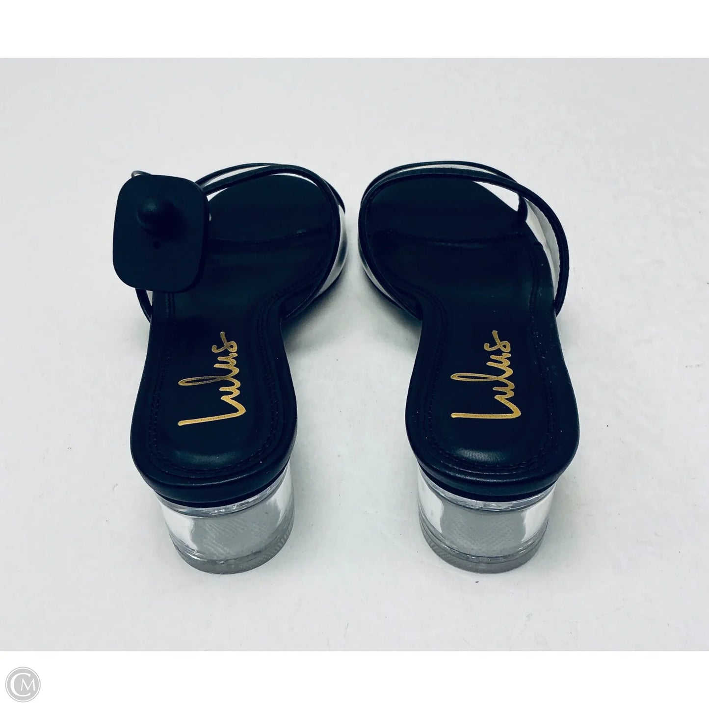 Shoes Heels Kitten By Lulus In Black, Size: 6.5