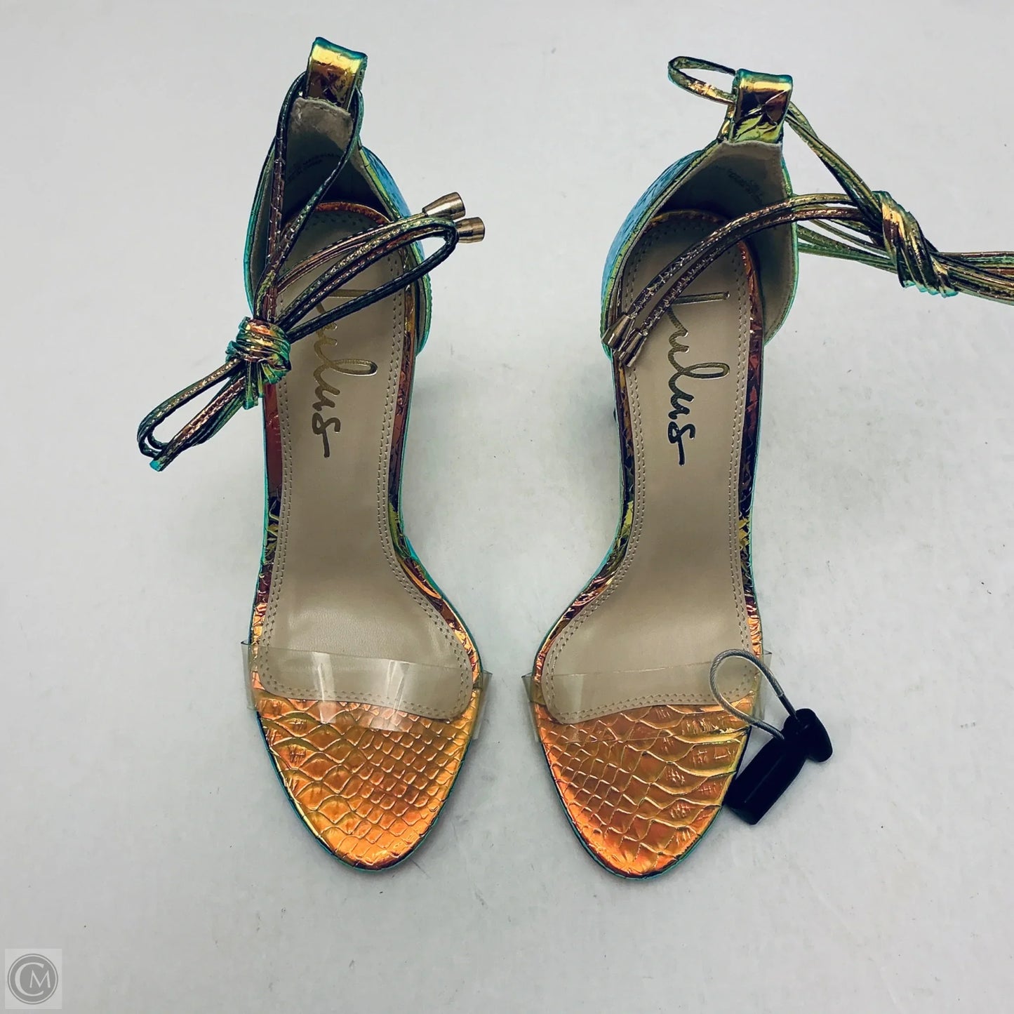 Shoes Heels Stiletto By Lulus In Green, Size: 6