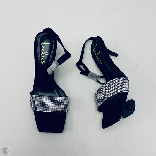 Shoes Heels Block By Lulus In Black, Size: 6.5