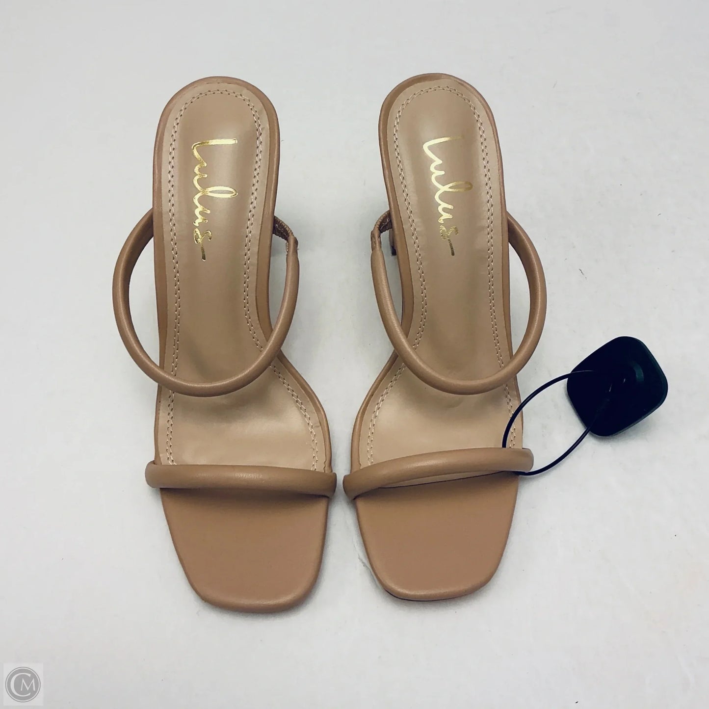 Sandals Heels Block By Lulus In Pink, Size: 7
